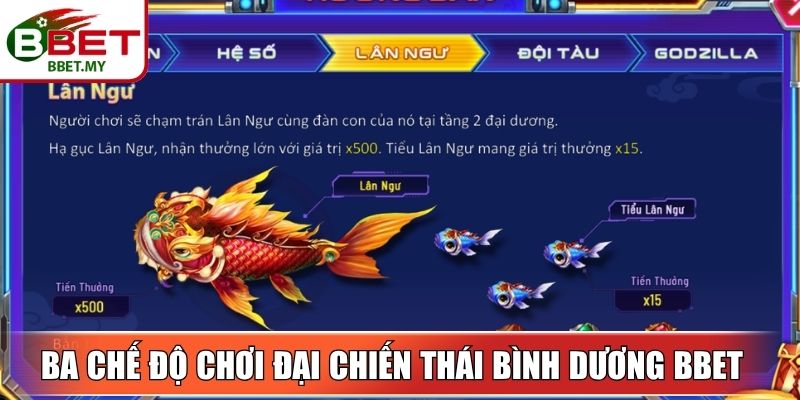 3 chế độ chơi đặc biệt