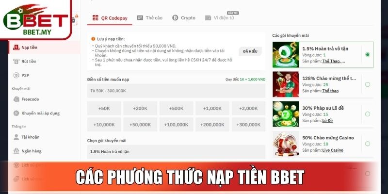 Nạp Tiền BBet – Hướng Dẫn Cách Giao Dịch Nhanh Chóng 2 Sin88 Nạp tiền BBet