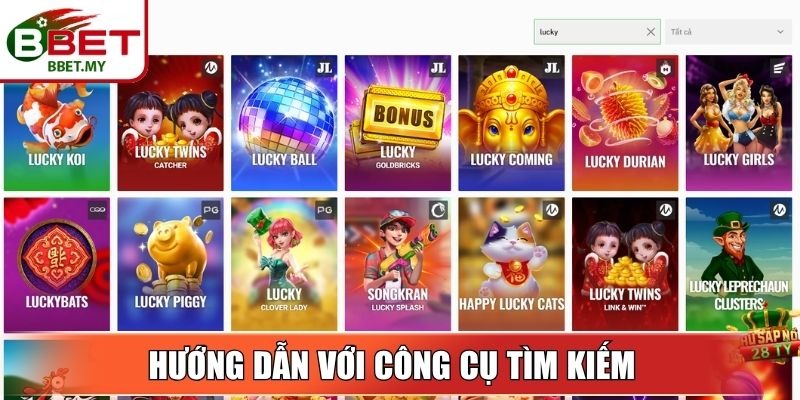 Hướng dẫn với công cụ tìm kiếm thông minh