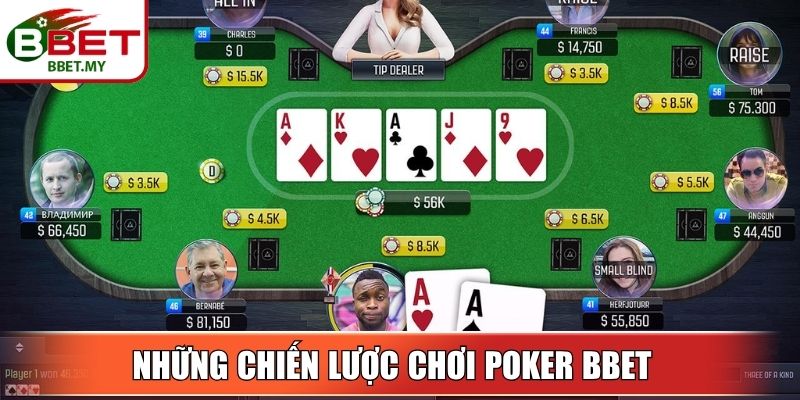 Những chiến lược chơi Poker BBet hiệu quả từ chuyên gia